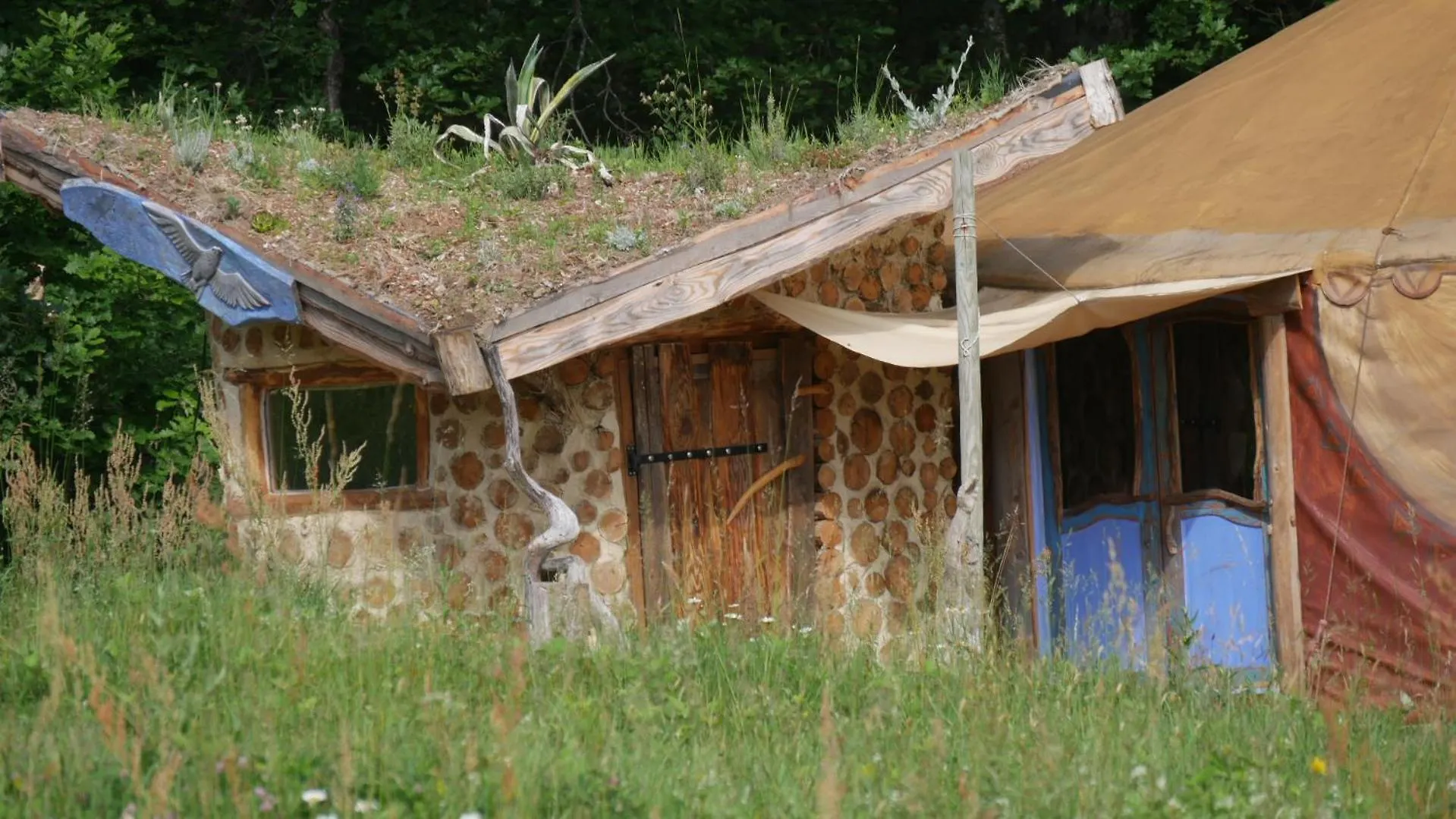 Luxuszelt Gite De L'Aigle Aouste-sur-Sye Frankreich